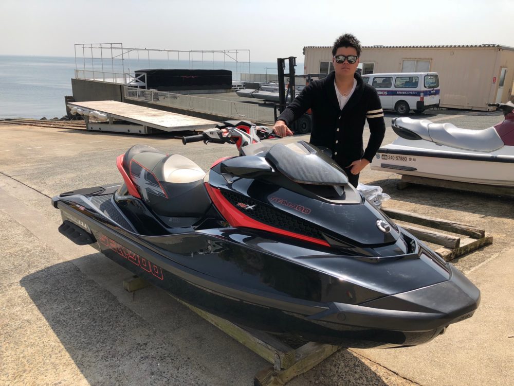 友人につられて・・・SEA-DOO　RXT-X260RS納艇です！