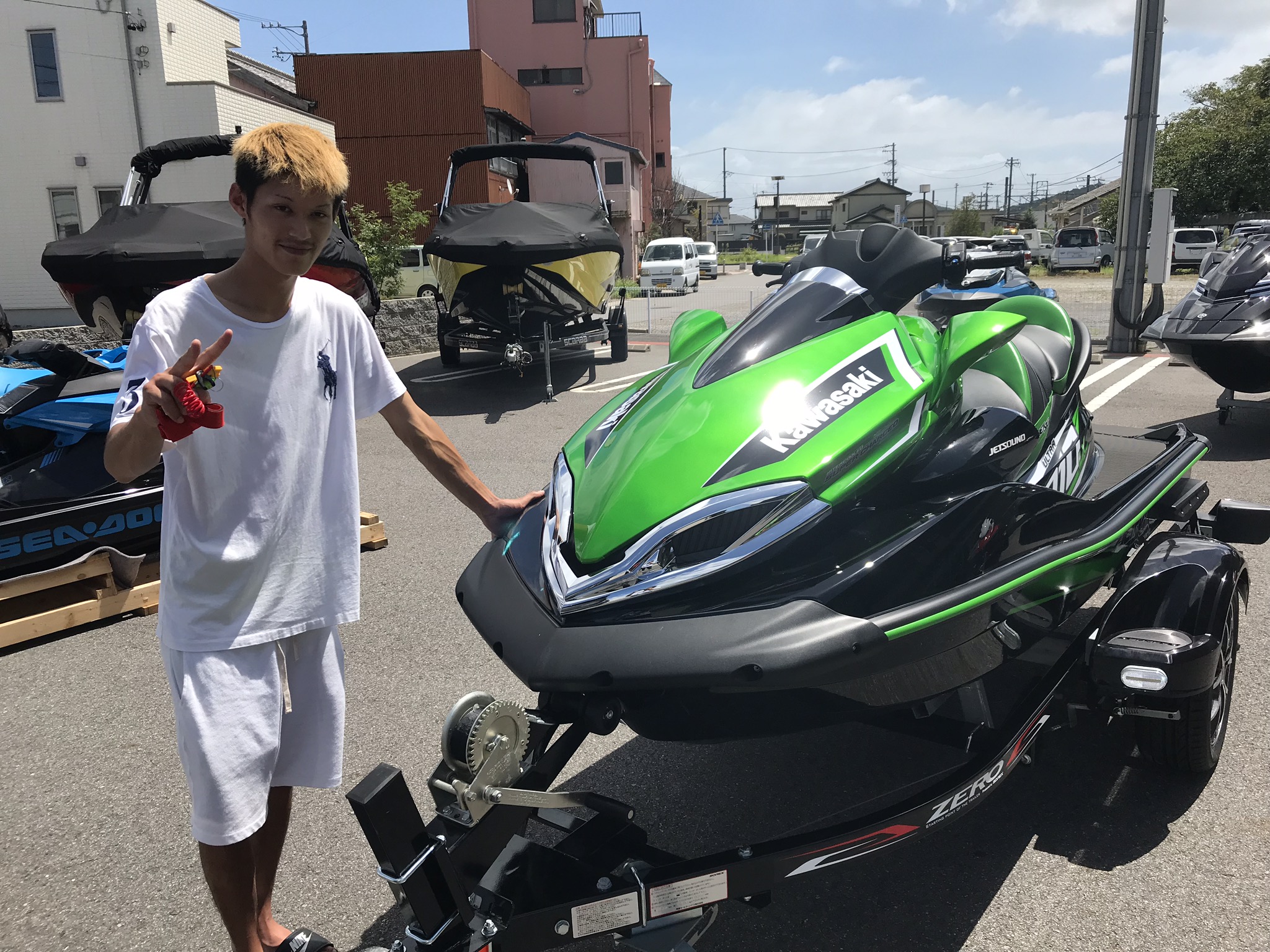 Kawasaki以外選ぶ気なかった！？ULTRA310LXご納艇です