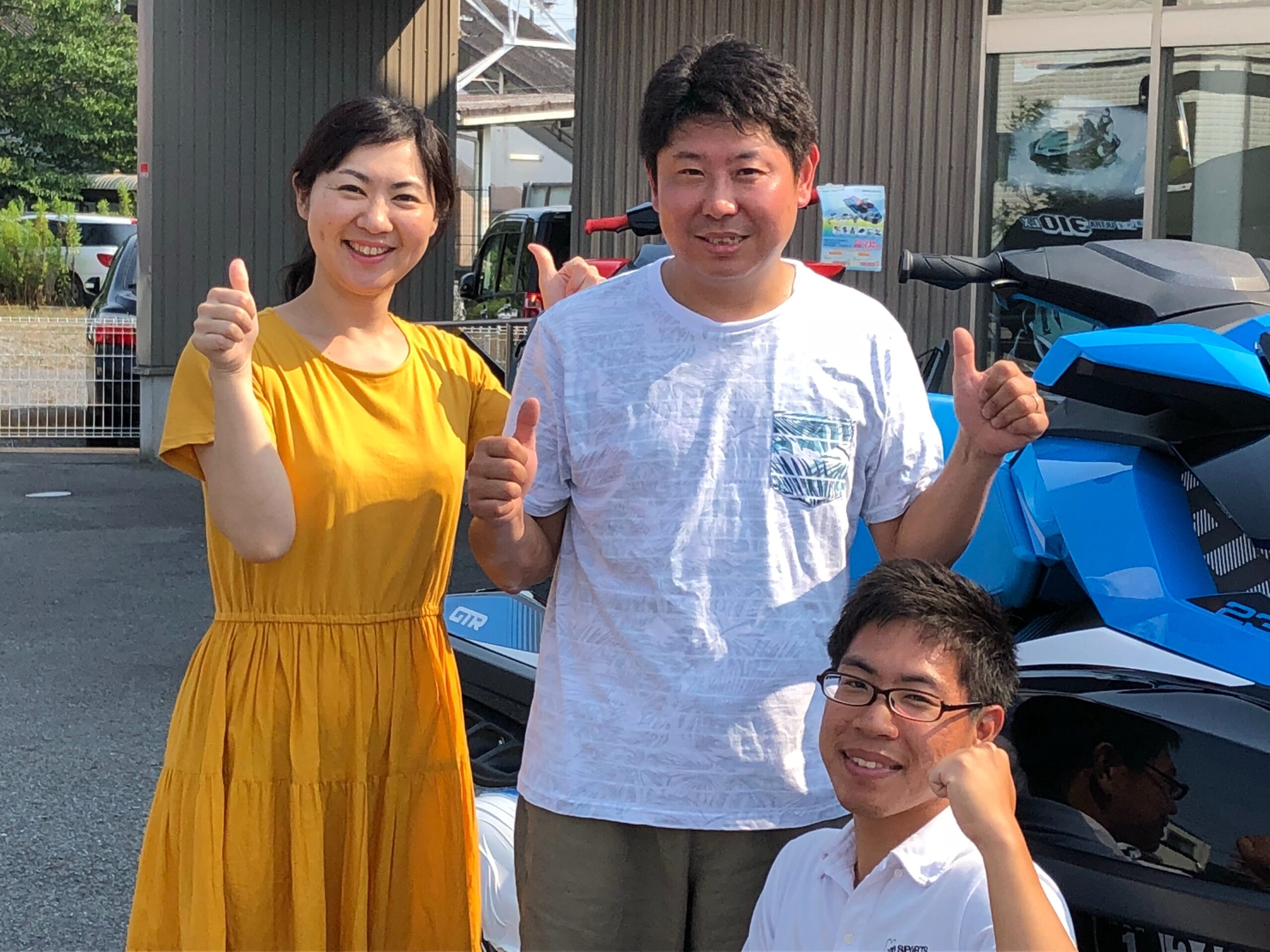 （個人的に）最北からのご来店！GTR230納艇です！