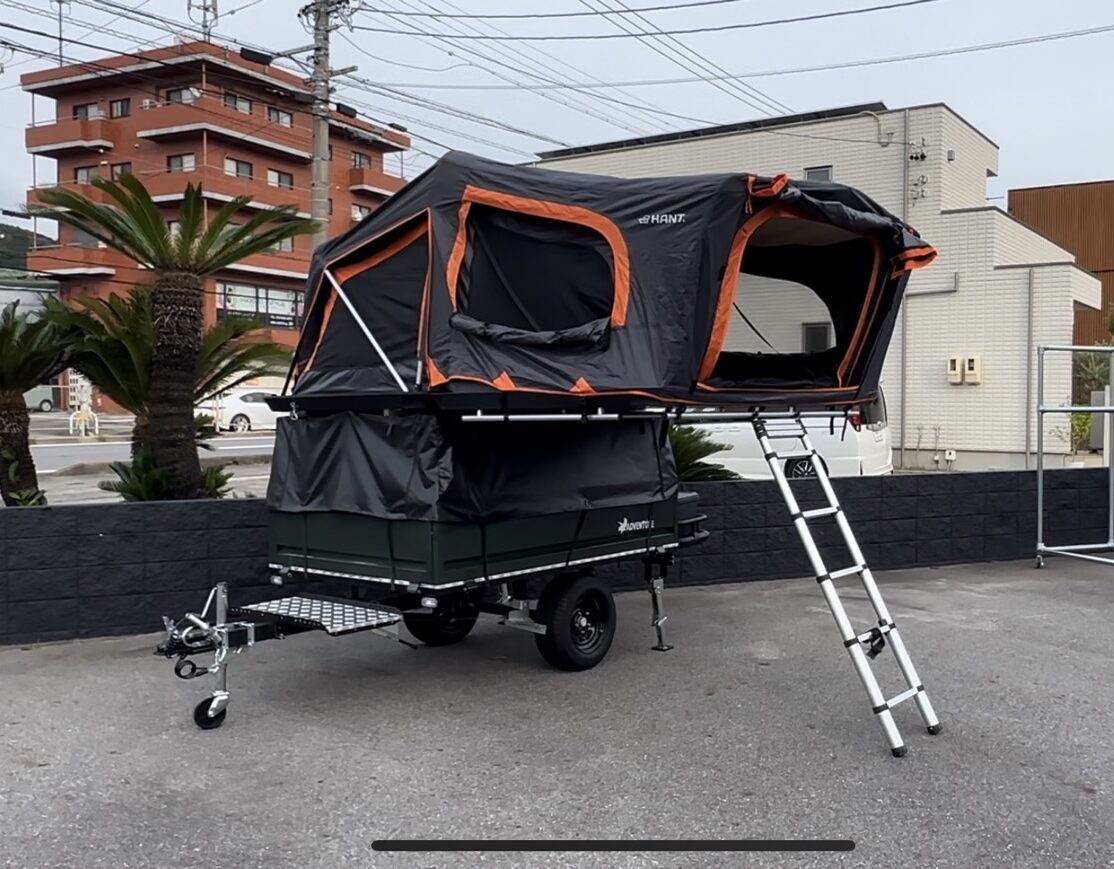 【動画で紹介！】カーゴトレーラー ADVENTURE BX オーバーランド特別仕様車